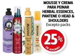 Farmacias Guadalajara Mousse y crema para peinar oferta