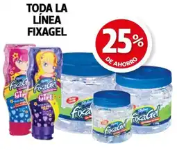 Farmacias Guadalajara Fixagel toda la línea oferta