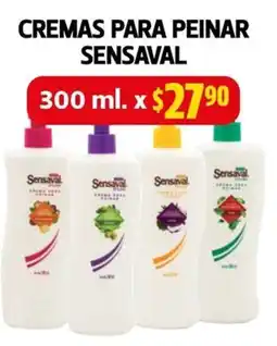 Farmacias Guadalajara Sensaval cremas para peinar oferta