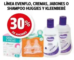 Farmacias Guadalajara Huggies y kleenbebé línea evenflo, cremas, jabones o shampoo oferta