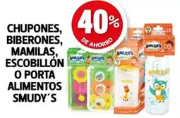 Farmacias Guadalajara Chupones, biberones, mamilas, escobillón o porta alimentos smudy's oferta