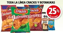 Farmacias Guadalajara Crackis y botanukas toda la línea oferta