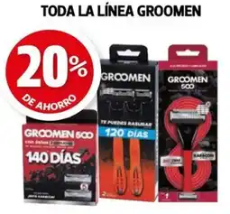 Farmacias Guadalajara Groomen toda la línea oferta