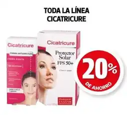 Farmacias Guadalajara Cicatricure toda la línea oferta