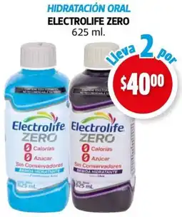 Farmacias Guadalajara Electrolife zero hidratación oral oferta