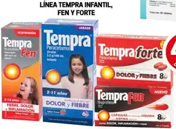 Farmacias Guadalajara Tempra infantil, fen y forte línea oferta