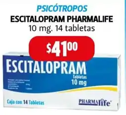 Farmacias Guadalajara Psicótropos escitalopram pharmalife oferta