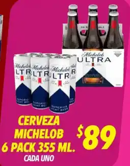Soriana Híper Michelob cerveza oferta