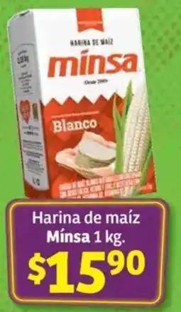 Soriana Híper Mínsa harina de maíz oferta