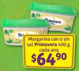 Soriana Híper Primavera margarina con o sin sal oferta