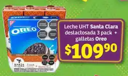 Soriana Híper Santa clara leche uht oferta