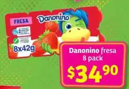 Soriana Híper Danonino fresa oferta