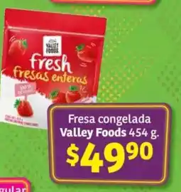 Soriana Híper Valley foods fresa congelada oferta