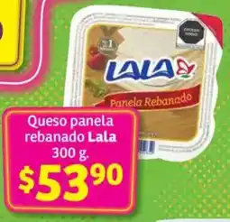 Soriana Híper Lala queso panela rebanado oferta
