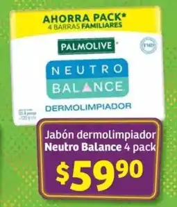 Soriana Híper Palmolive neutro balance jabón dermolimpiador oferta