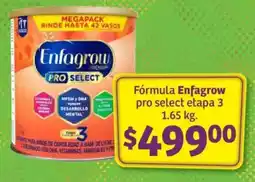 Soriana Híper Enfagrow formula pro select oferta