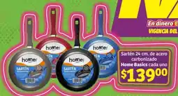 Soriana Híper Home sartén basics cada uno oferta