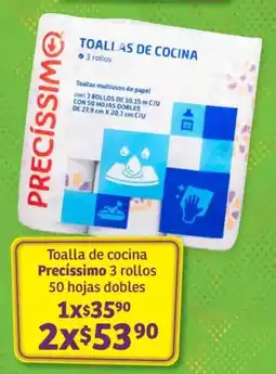Soriana Híper Precíssimo toalla de cocina oferta