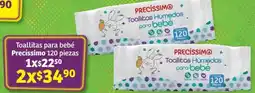 Soriana Híper Precíssimo toallitas para bebé oferta