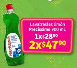 Soriana Híper Precíssimo lavatrastes limón oferta