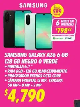 Soriana Híper Samsung galaxy A26 oferta