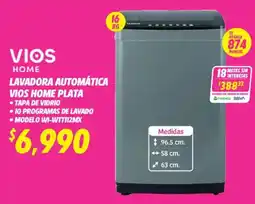 Soriana Híper Vios home lavadora automática oferta