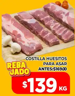 HEB Costilla huesitos para asar oferta