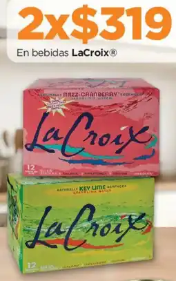 Chedraui LaCroix en bebidas oferta