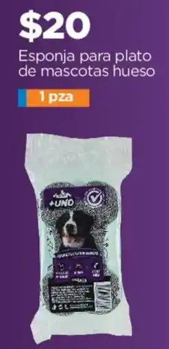 Chedraui Esponja para plato de mascotas hueso oferta