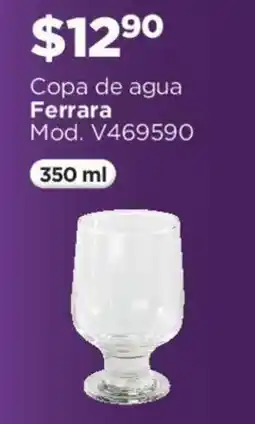 Chedraui Ferrara copa de agua oferta