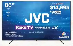 Chedraui Jvc roku tv 86" oferta