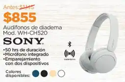 Chedraui Sony audífonos de diadema oferta
