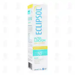 Farmacias Guadalajara Protector Solar Eclipsol Ultra Loción Facial y Corporal FPS 50+, 125 gr oferta