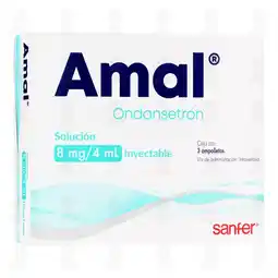 Farmacias Guadalajara Amal 8mg/4ml Solución Inyectable, 3 ampolletas oferta