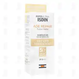 Farmacias Guadalajara Fotoultra Isdin Age Repair Fusion Water SPF50, 50 ml oferta