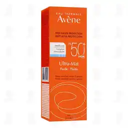 Farmacias Guadalajara Avène Ultra-Mat Fluido FPS 50+ Sin Color, 50 ml oferta