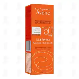 Farmacias Guadalajara Avène Mat Perfect Fluido FPS 50+ Con Color, 50 ml oferta