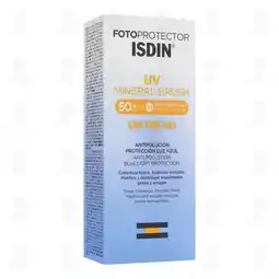 Farmacias Guadalajara Fotoprotector Isdin Brush Mineral en Polvo SPF50+, 2 gr oferta