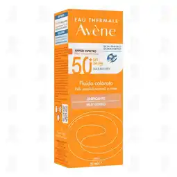 Farmacias Guadalajara Avène Protector Solar Fluido Colorato Muy Ligero FPS 50+ para Piel Sensibles, Normal Y Mixta, 50 ml oferta