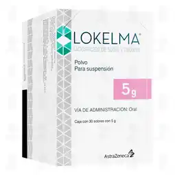 Farmacias Guadalajara Lokelma 5 gr Polvo para Suspensión, 30 Sobres oferta