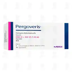 Farmacias Guadalajara Pergoveris 900UI+450UI/1.44ml Solución Inyectable, 1 Pluma Precargada oferta