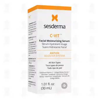 Farmacias Guadalajara Suero Sesderma Hidratante Facial C-Vit, 30 ml oferta