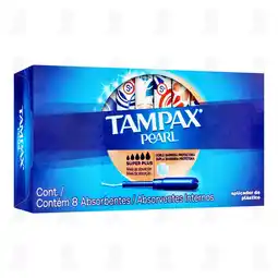 Farmacias Guadalajara Tampón Tampax Pearl Super Plus, 8 pzas oferta