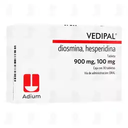 Farmacias Guadalajara Vedipal 900mg/100mg, 30 Tabletas oferta
