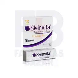 Farmacias Bazar SK-INVITA BALSAMO LABIAL FPS30+ 5GR oferta