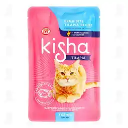 Farmacias Guadalajara Kisha Tilapia Alimento Húmedo para Gatos, 85 gr oferta