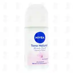 Farmacias Guadalajara Antitranspirante Nivea Tono Natural Miracle Sweet en Roll-On, 50 ml oferta