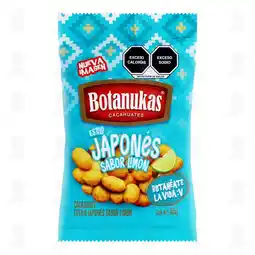 Farmacias Guadalajara Cacahuates Botanukas Japonés Sabor Limón, 135 gr oferta