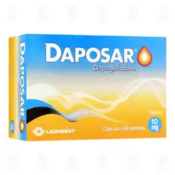 Farmacias Guadalajara Daposar 10 mg, 28 Tabletas oferta