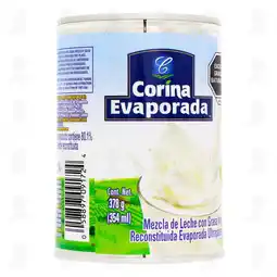 Farmacias Guadalajara Leche Evaporada Corina Mezcla con Grasa Vegetal, 378 gr oferta